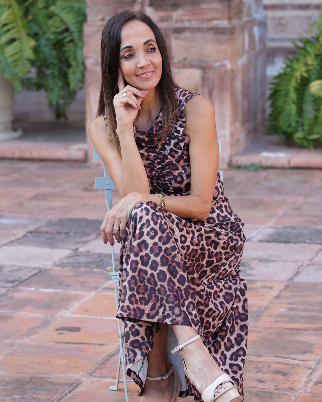 Vestido Aime Animal Print